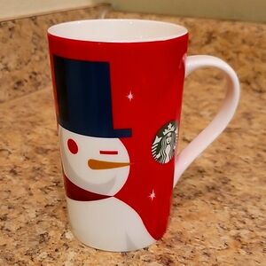 STARBUCKS 2012 SNOWMAN....NWOT